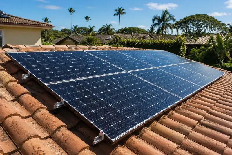 Installation de panneaux solaires à Bournezeau